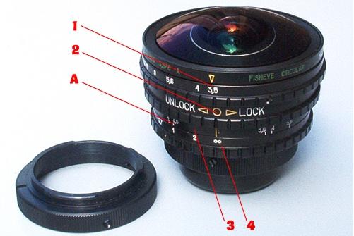 MC Peleng 8mm Fisheye Lens