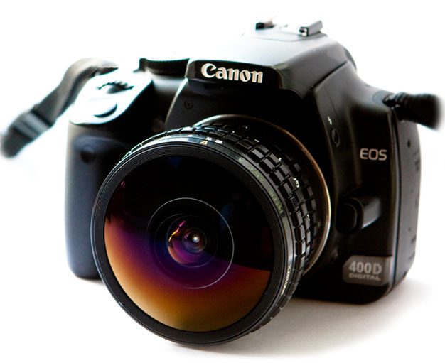Peleng 8mm on Canon 400D